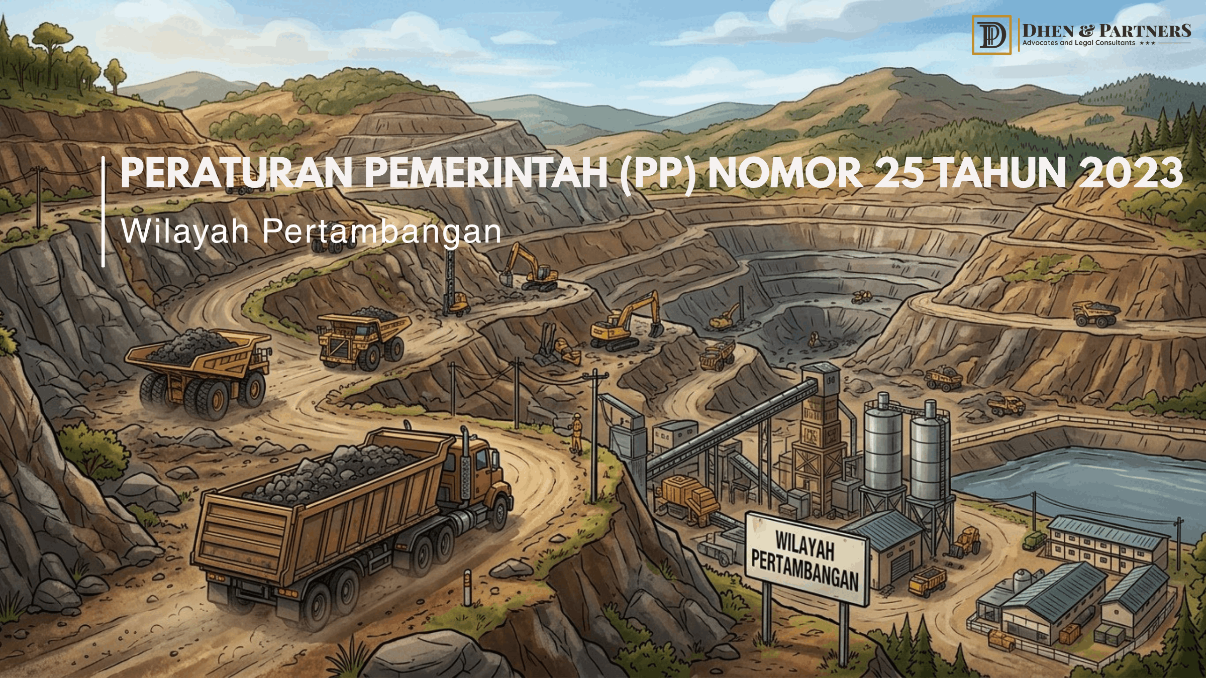 Peraturan Pemerintah (PP) Nomor 25 Tahun 2023 tentang Wilayah Pertambangan