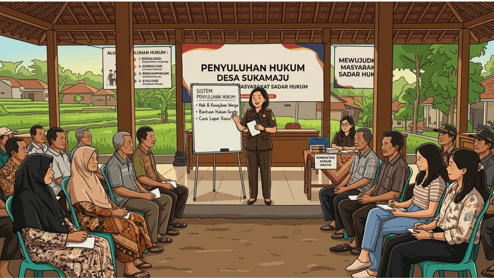 Peraturan Menteri Hukum Nomor 36 Tahun 2025 tentang Sistem Penyuluhan Hukum