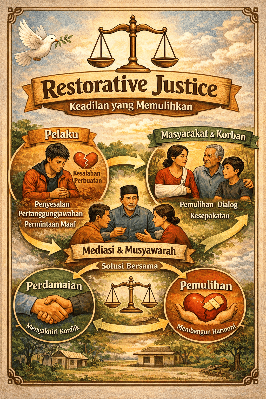 Tahukah kamu apa itu Restorative Justice?