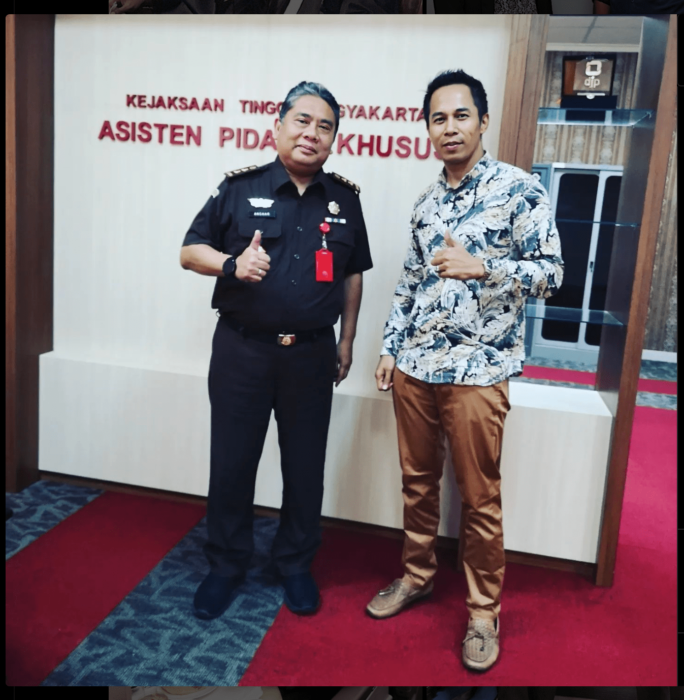 Diskusi dengan APH